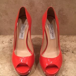 Jimmy Choo Size 36 Open-toe Pump